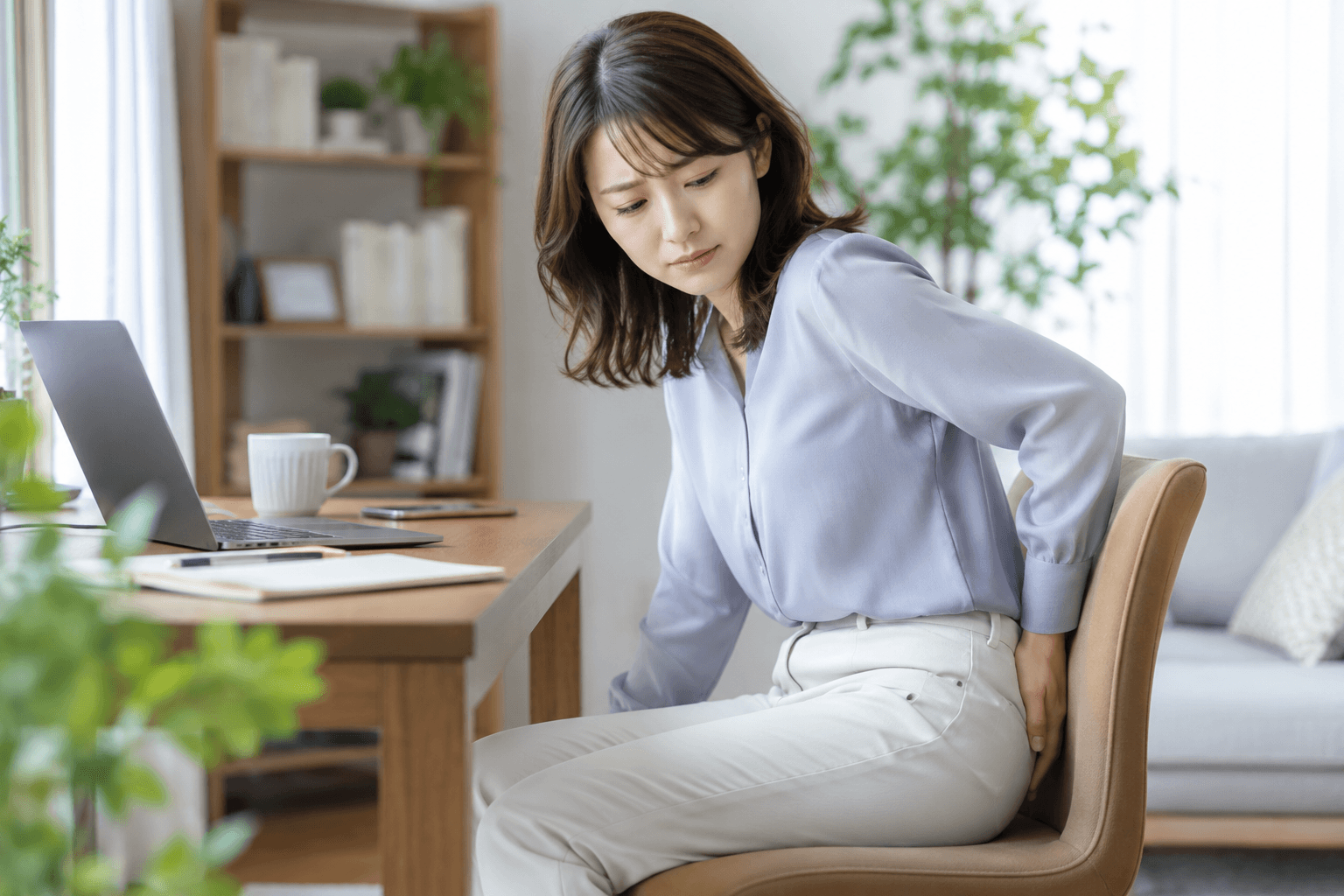 女性が便秘や妊娠・出産などをきっかけに痔になりやすい理由のイメージ